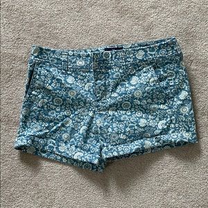 Floral printed shorts